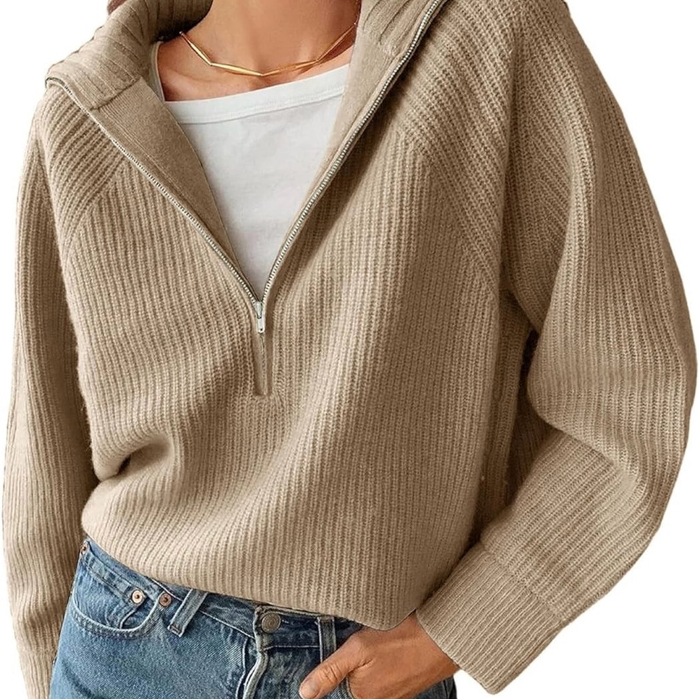 Cozy Tan Women's Sweater